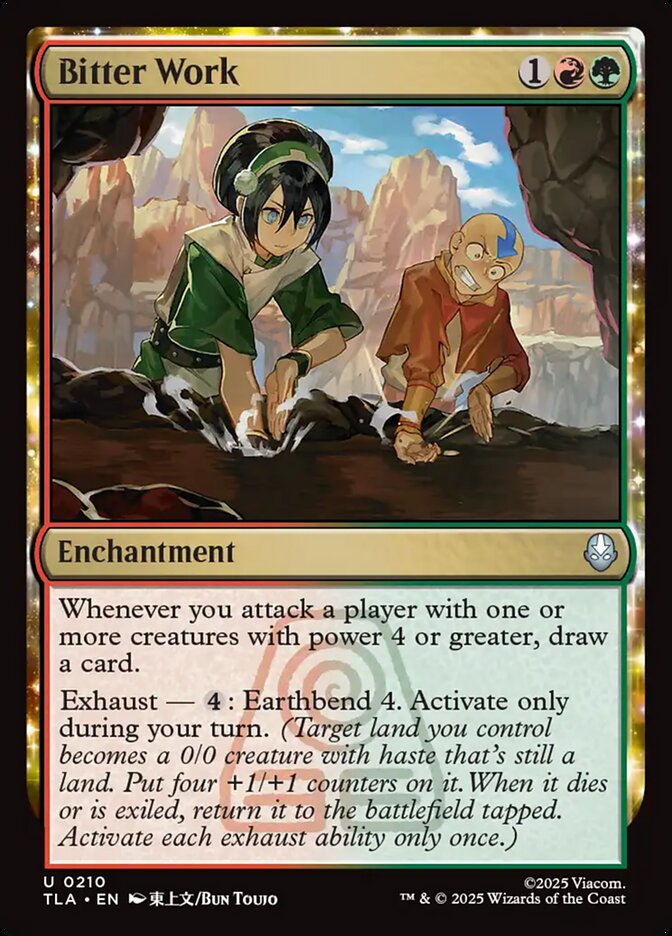 Bitter Work 210 (Avatar: The Last Airbender) 
