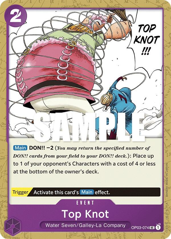 Top Knot OP03-074 (Pillars of Strength) 