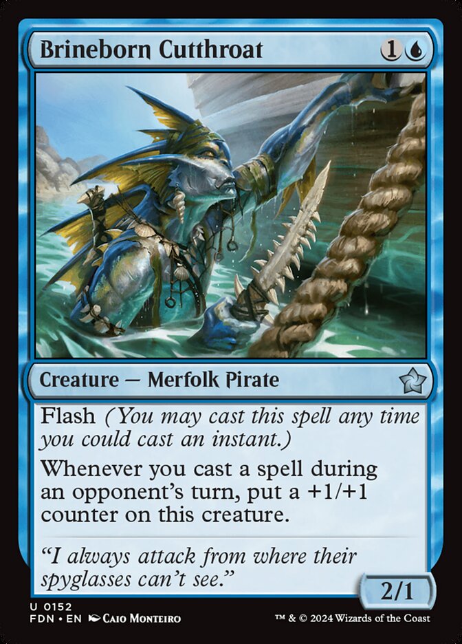 Brineborn Cutthroat 152/291 (Foundations) 
