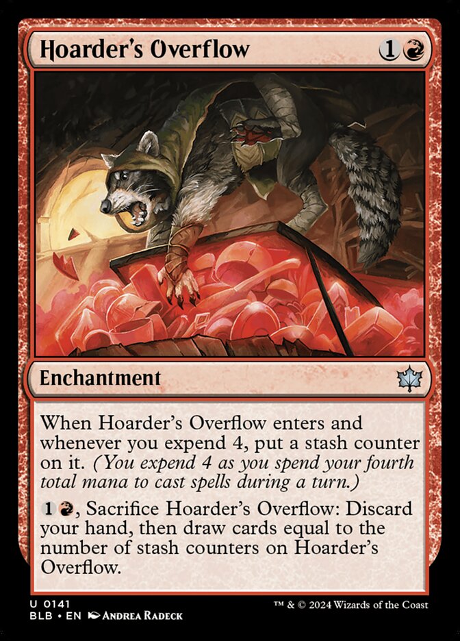 Hoarder's Overflow 141 (Bloomburrow) 