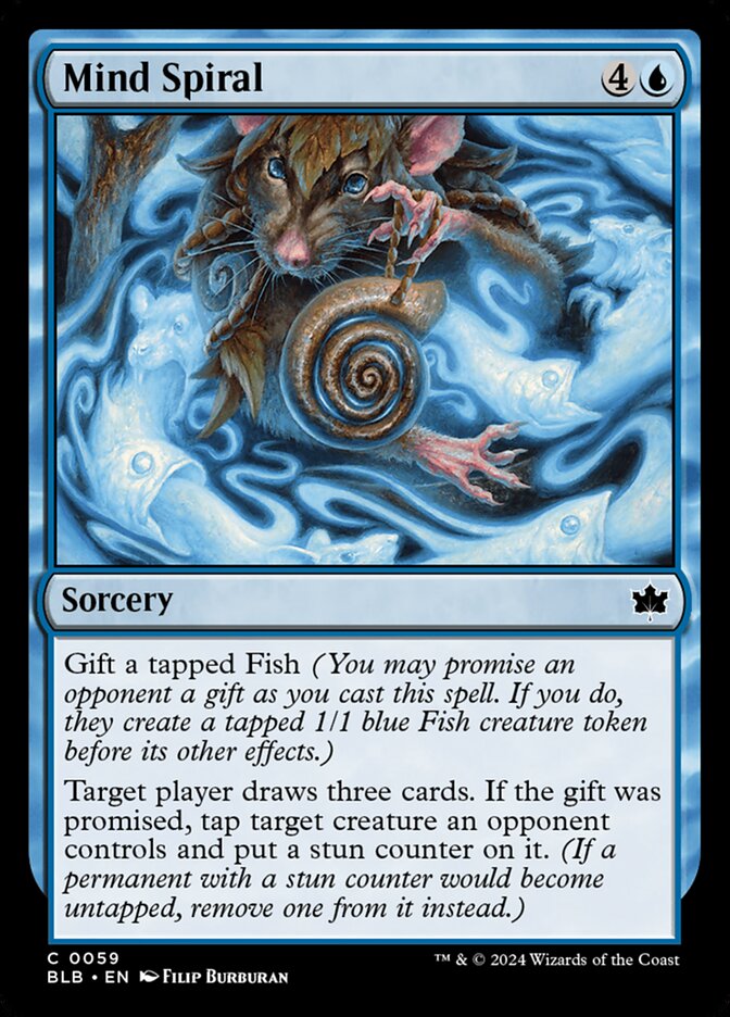 Mind Spiral 59 (Bloomburrow) 