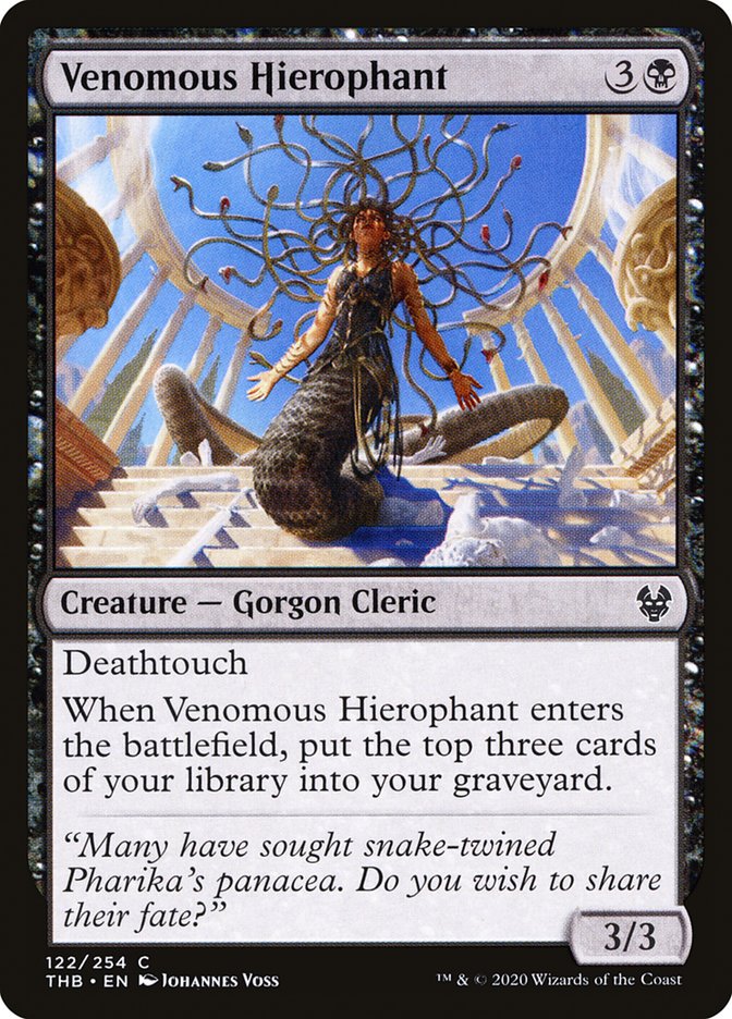 Venomous Hierophant 122/254 (Theros Beyond Death) 