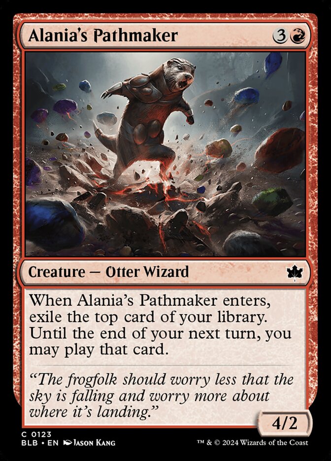 Alania's Pathmaker 123/281 (Bloomburrow) 