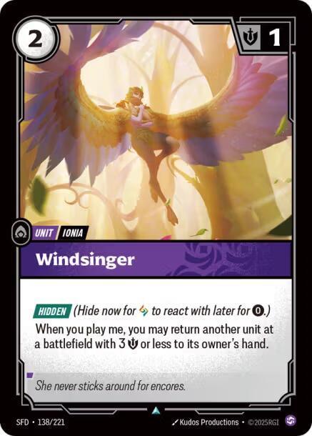 Windsinger 138/221 (Spiritforged) 