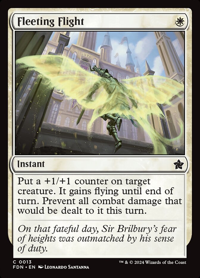 Fleeting Flight 13/291 (Foundations) 