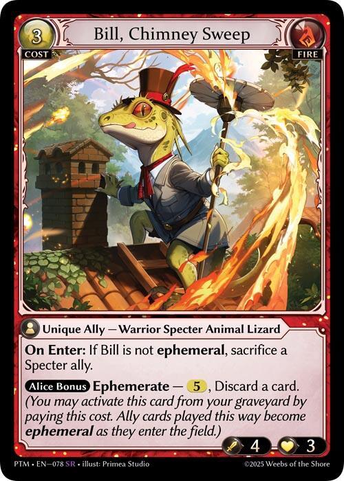 Bill, Chimney Sweep 078 (Phantom Monarchs) 