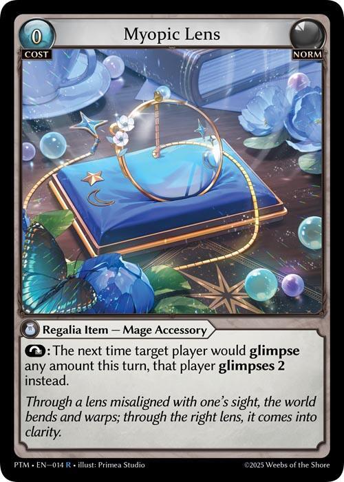 Myopic Lens 014 (Phantom Monarchs) 