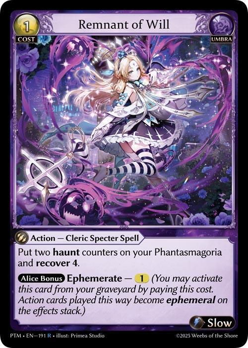 Remnant of Will 191 (Phantom Monarchs) 