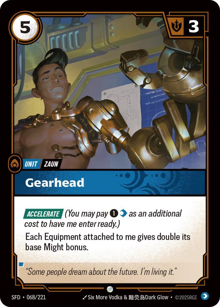 Gearhead 68/221 (Spiritforged) 