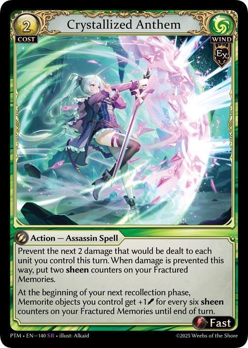 Crystallized Anthem 140 (Phantom Monarchs) 
