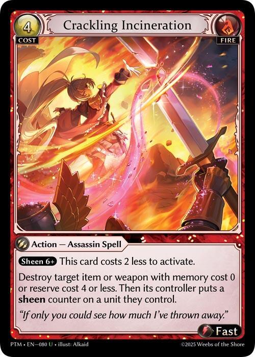 Crackling Incineration 080 (Phantom Monarchs) 