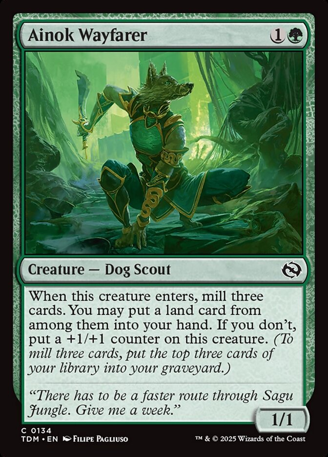 Ainok Wayfarer 134 (Tarkir: Dragonstorm) 