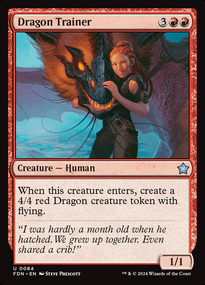 Dragon Trainer 84/291 (Foundations) 