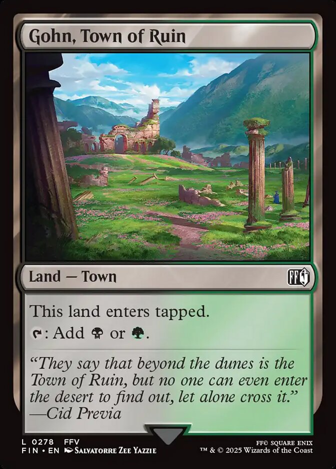 Gohn, Town of Ruin 278 (FINAL FANTASY) 