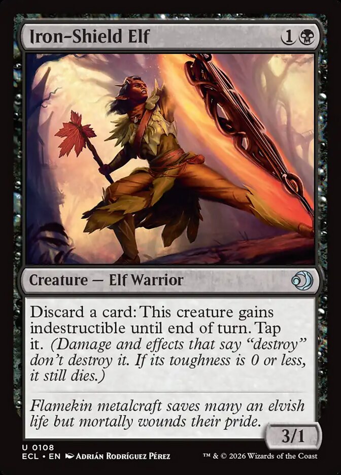 Iron-Shield Elf 108/273 (Lorwyn Eclipsed) 