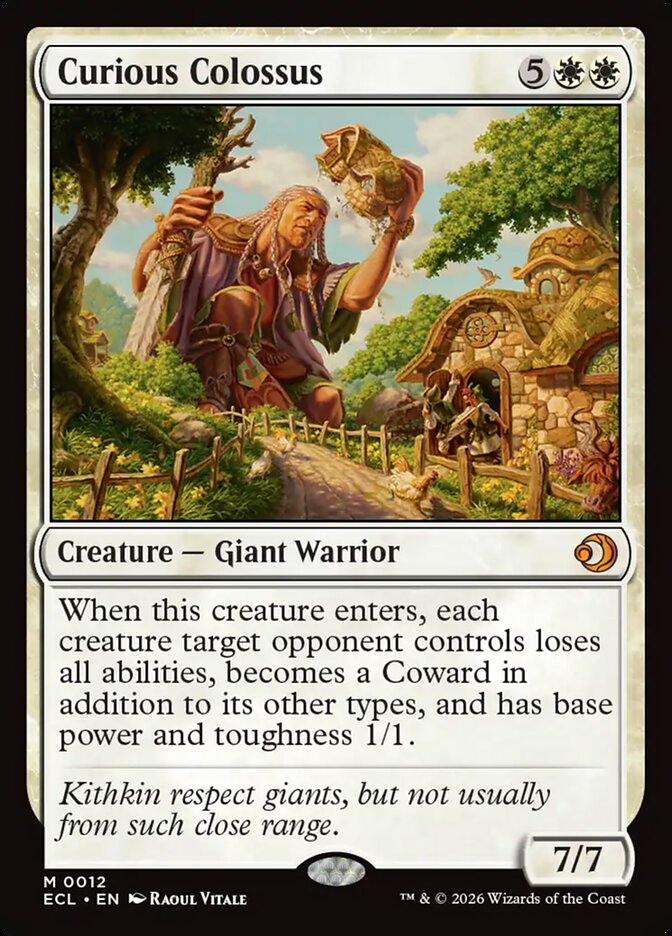Curious Colossus 12/273 (Lorwyn Eclipsed) 