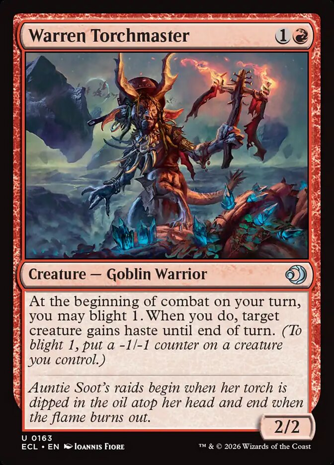 Warren Torchmaster 163/273 (Lorwyn Eclipsed) 