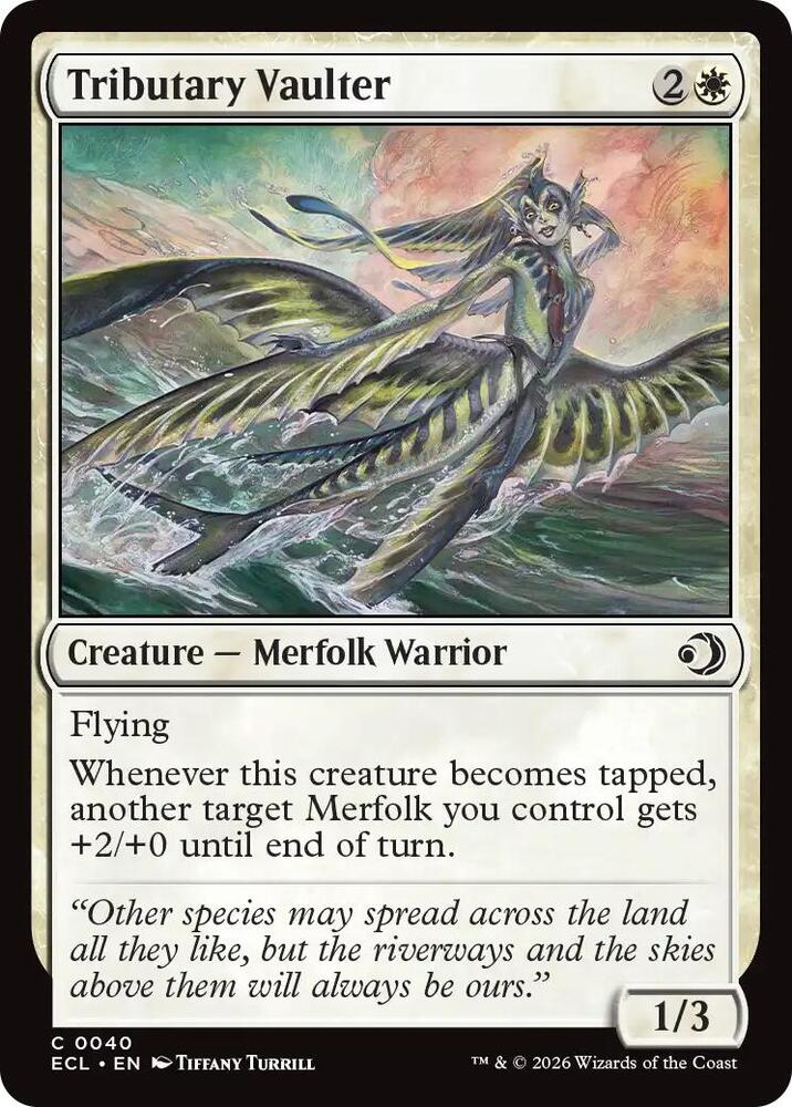 Tributary Vaulter 40/273 (Lorwyn Eclipsed) 
