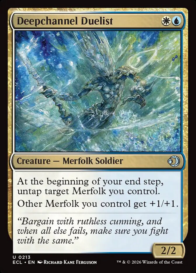 Deepchannel Duelist 213/273 (Lorwyn Eclipsed) 