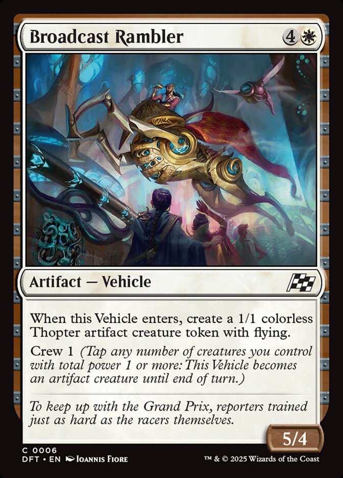 Broadcast Rambler 6/291 (Aetherdrift) 