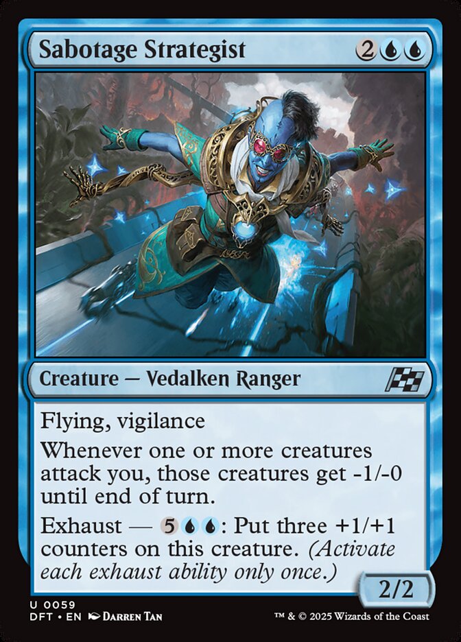 Sabotage Strategist 59/291 (Aetherdrift) 