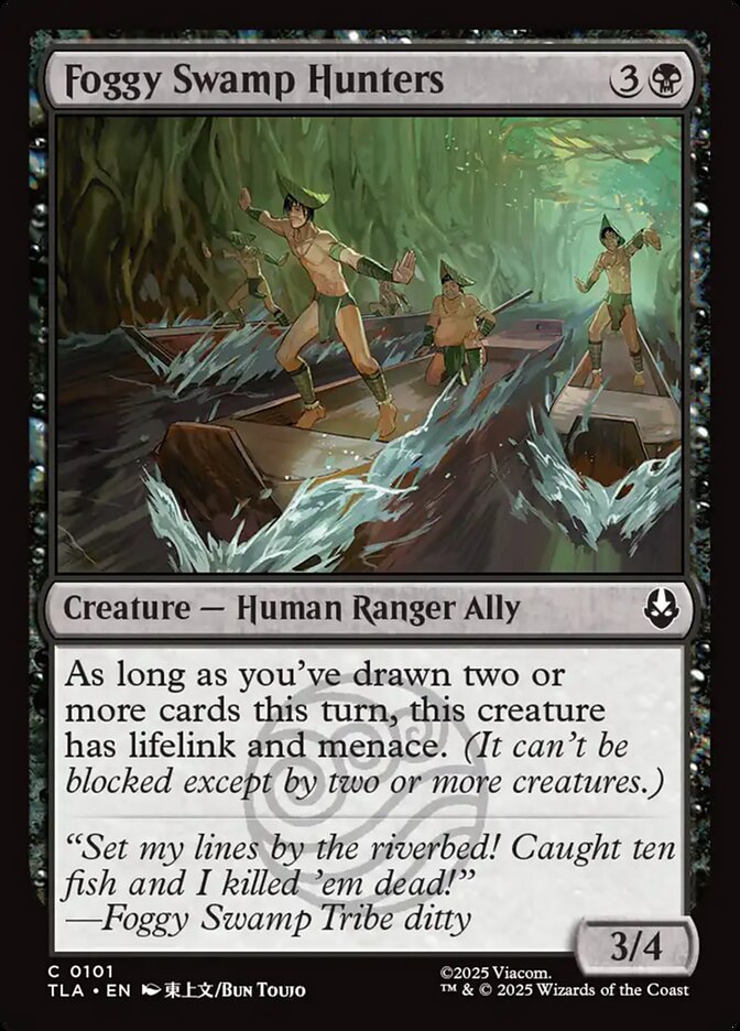 Foggy Swamp Hunters 101 (Avatar: The Last Airbender) 