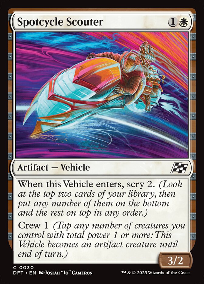 Spotcycle Scouter 30/291 (Aetherdrift) 