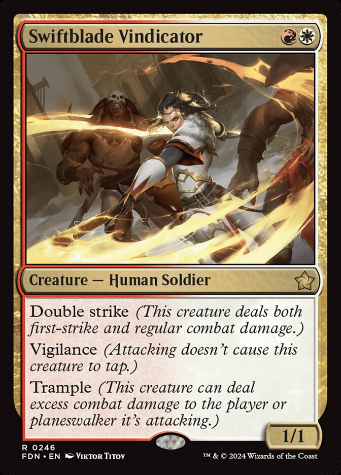 Swiftblade Vindicator 246/291 (Foundations) 