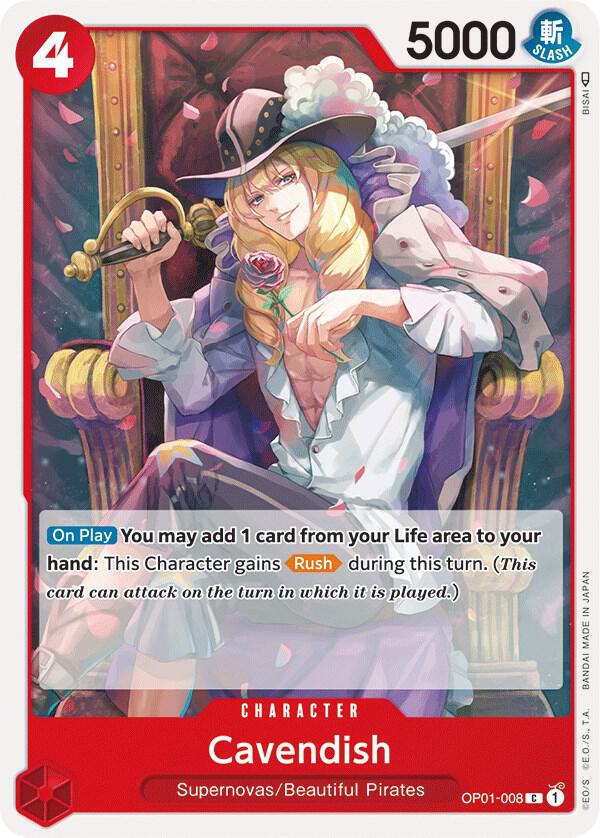 Cavendish OP01-008 (Romance Dawn) 