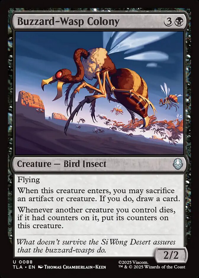 Buzzard-Wasp Colony 88/286 (Avatar: The Last Airbender) 