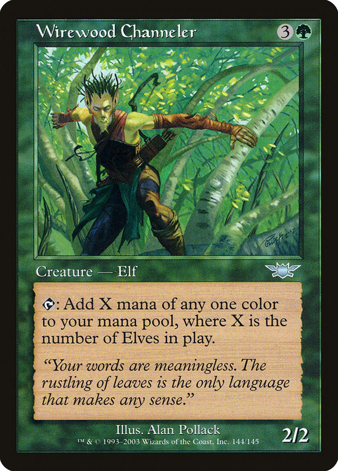 Wirewood Channeler 144/145 (Legions) 