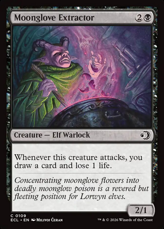 Moonglove Extractor 109/273 (Lorwyn Eclipsed) 