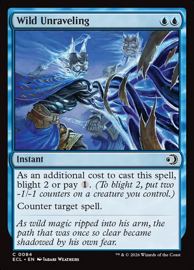 Wild Unraveling 84/273 (Lorwyn Eclipsed) 