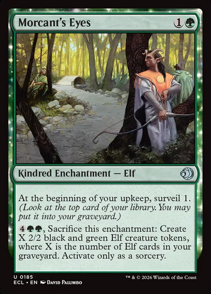 Morcant's Eyes 185/273 (Lorwyn Eclipsed) 