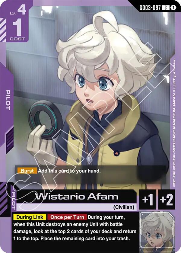 Wistario Afam GD03-097 (Steel Requiem) 