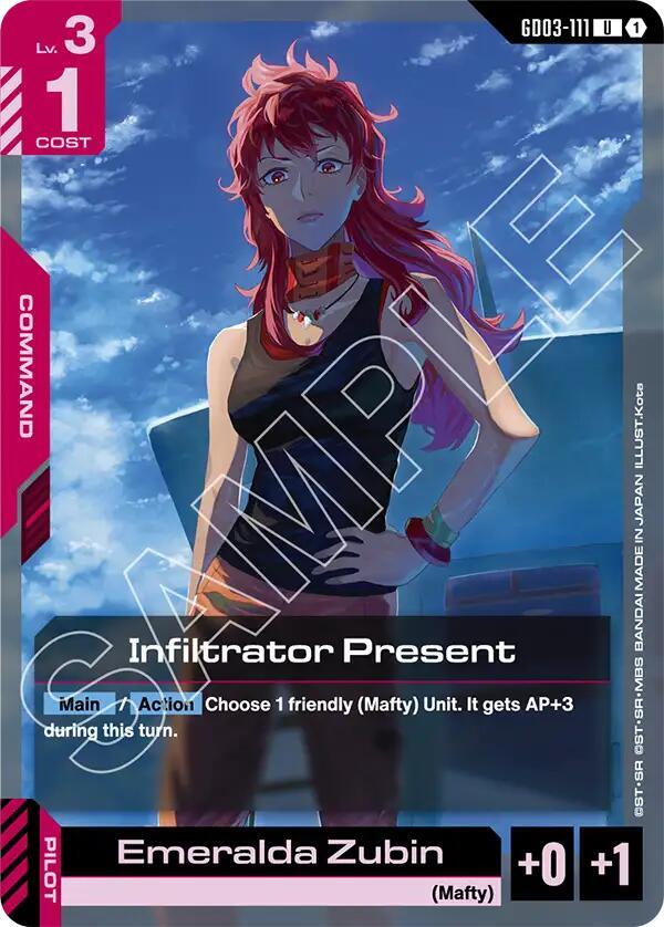 Infiltrator Present GD03-111 (Steel Requiem) 