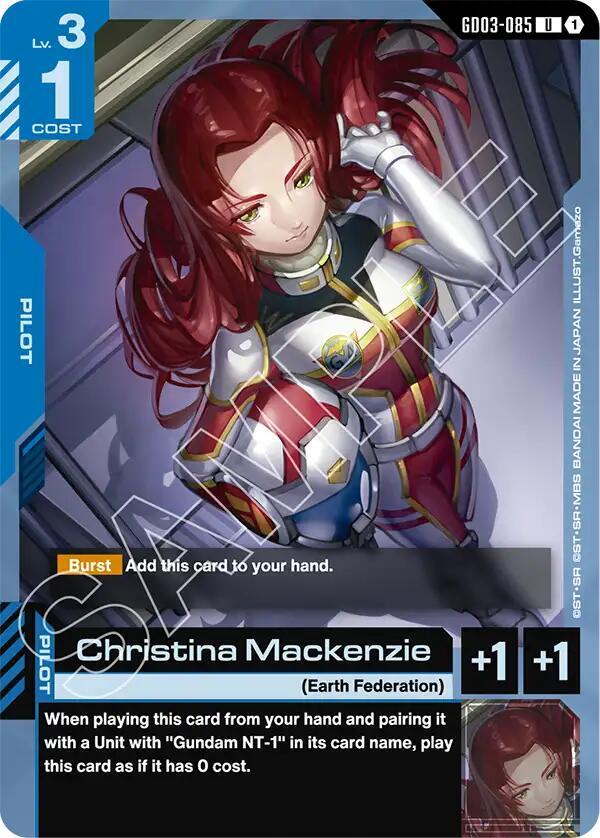 Christina Mackenzie GD03-085 (Steel Requiem) 
