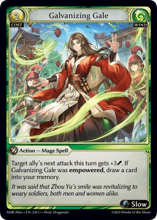 Galvanizing Gale 234 (Mortal Ambition Alter Edition) 