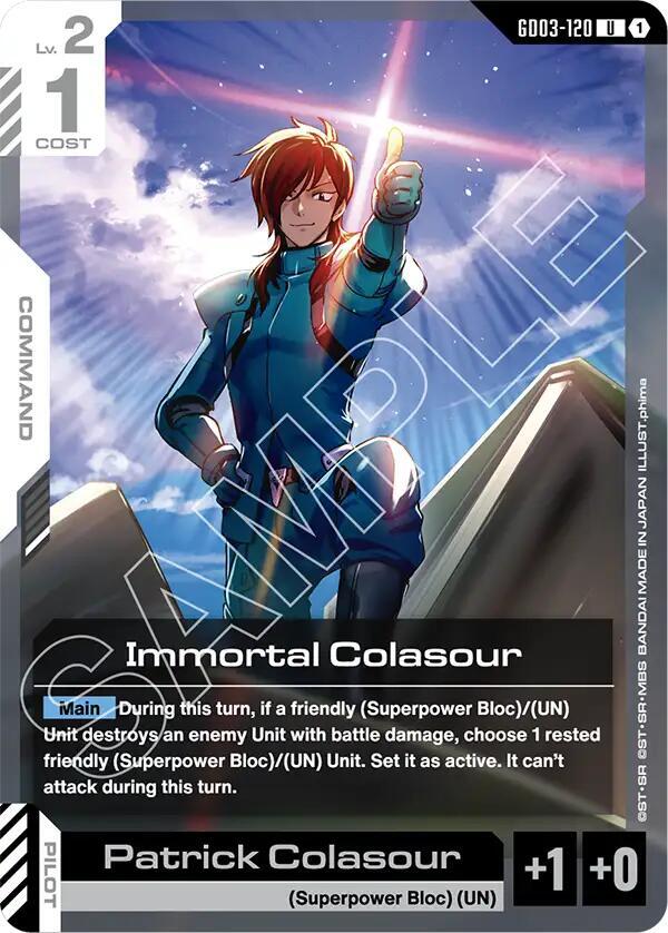 Immortal Colasour GD03-120 (Steel Requiem) 