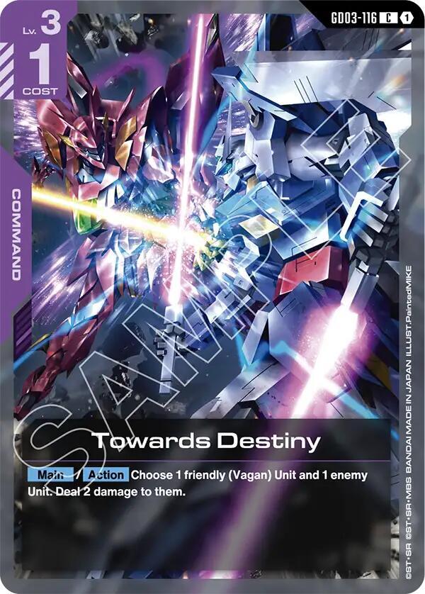 Towards Destiny GD03-116 (Steel Requiem) 