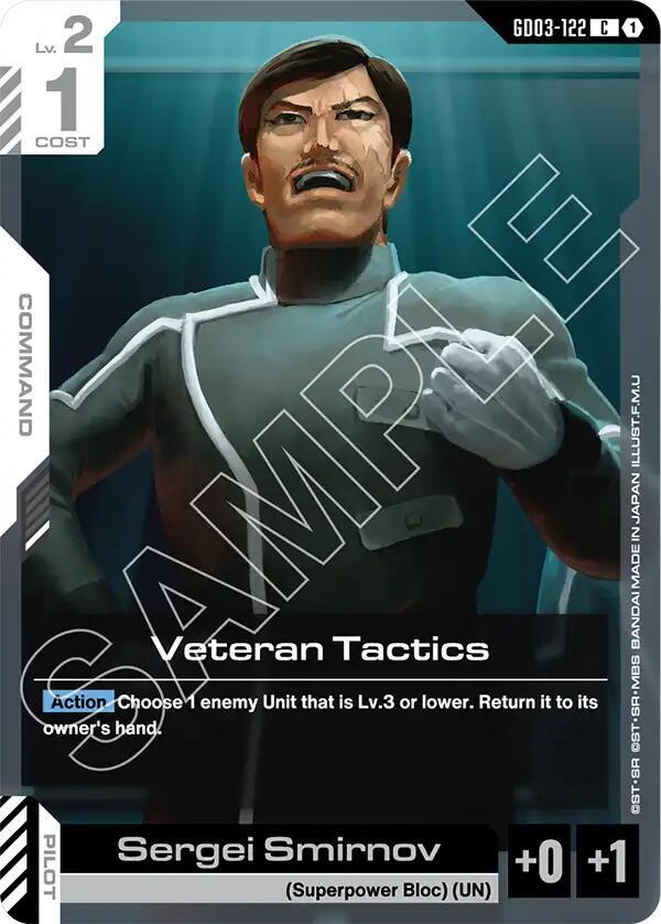 Veteran Tactics GD03-122 (Steel Requiem) 