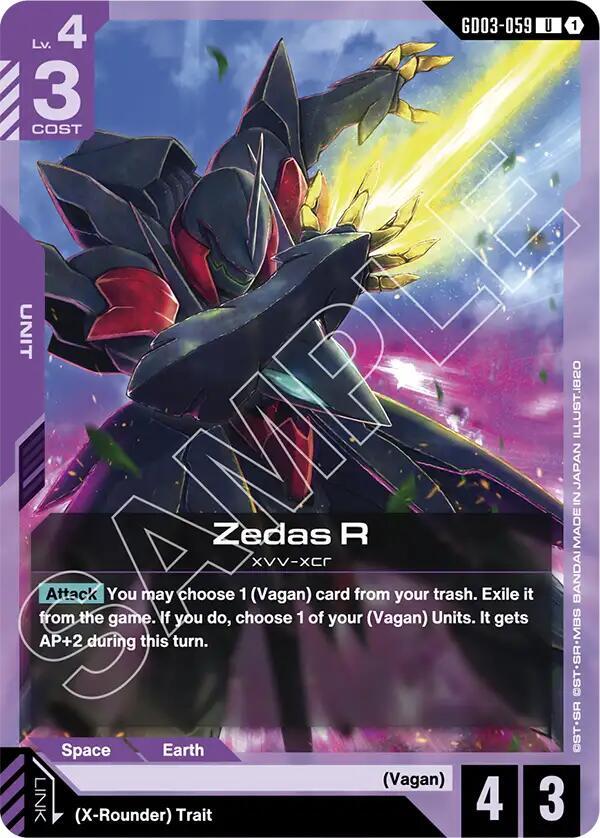 Zedas R GD03-059 (Steel Requiem) 