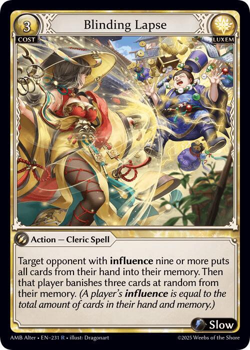 Blinding Lapse 231 (Mortal Ambition Alter Edition) 