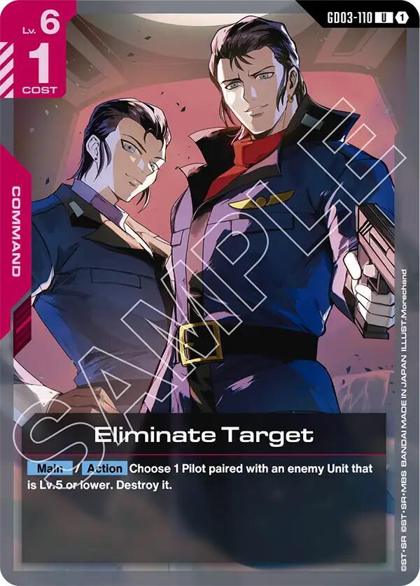 Eliminate Target GD03-110 (Steel Requiem) 