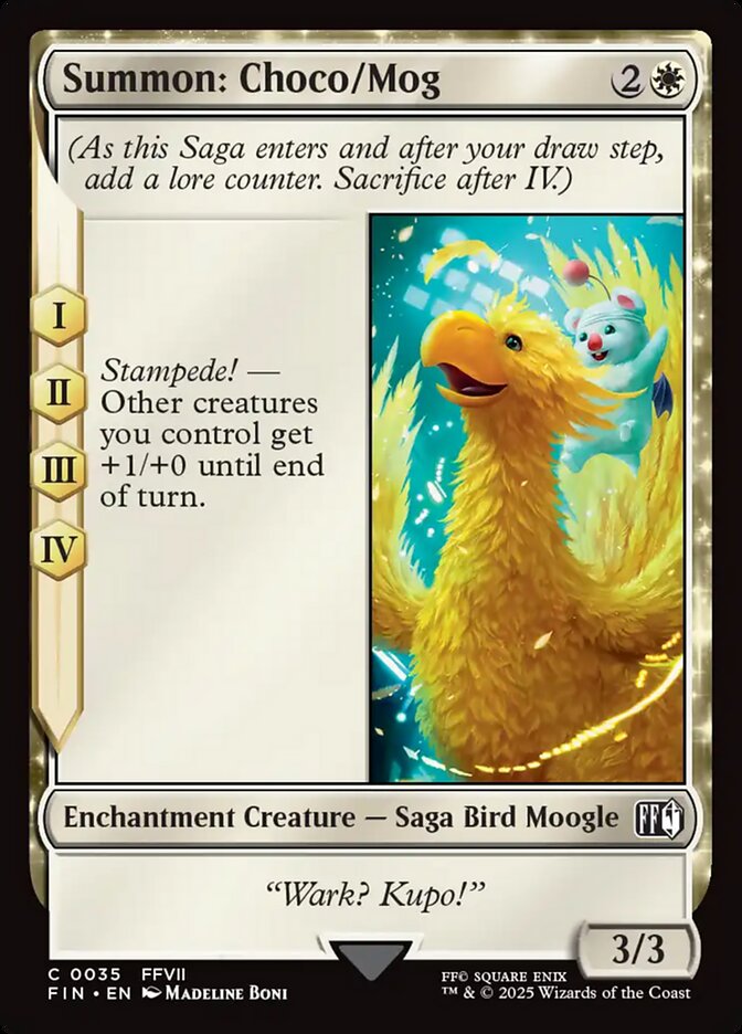 Summon: Choco/Mog 35 (FINAL FANTASY) 