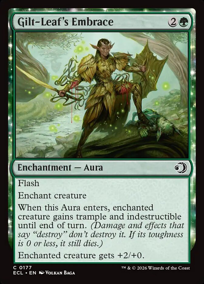 Gilt-Leaf's Embrace 177 (Lorwyn Eclipsed) 