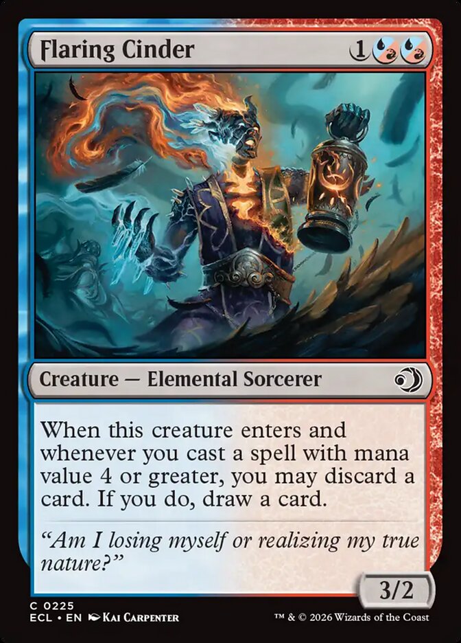 Flaring Cinder 225 (Lorwyn Eclipsed) 