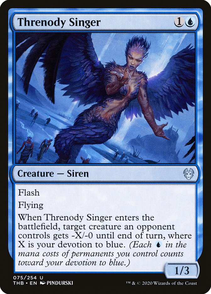 Threnody Singer 75/254 (Theros Beyond Death) 