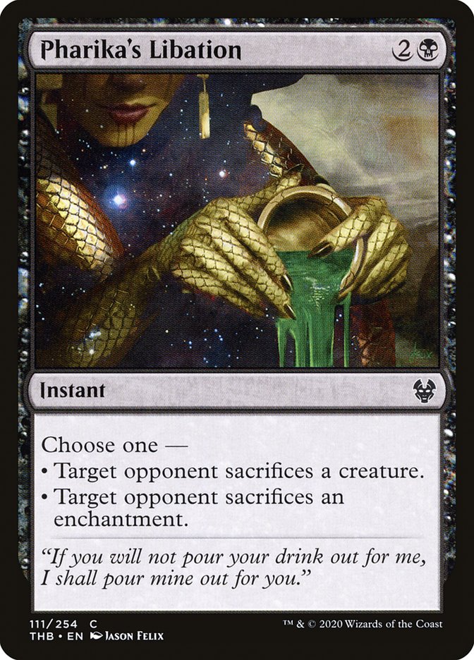 Pharika's Libation 111 (Theros Beyond Death) 