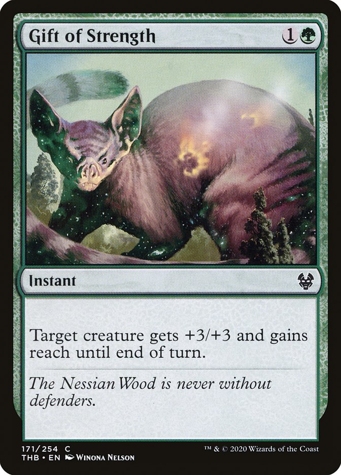 Gift of Strength 171/254 (Theros Beyond Death) 